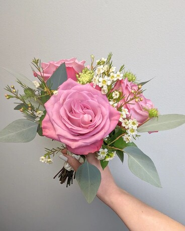 Rose Trio Bouquet Flower Arrangement
