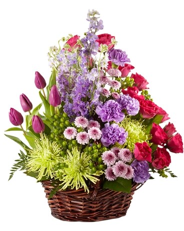 Basket of Joy Flower Arrangement