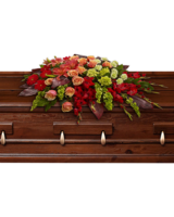 Closed Casket size, 80 inches height and 28 inches wide.
