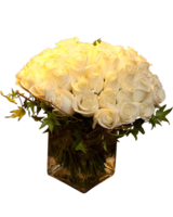 Standard (Yellow Roses) size, 10 inches height and 10 inches wide.