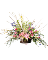 Deluxe size, 30 inches height and 30 inches wide.