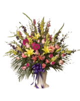 Deluxe size, 30 inches height and 30 inches wide.
