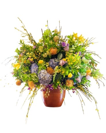 Sunlit Garden Flower Arrangement