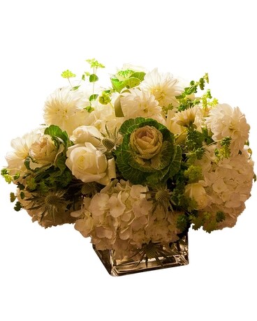 Solemn Purity Flower Arrangement