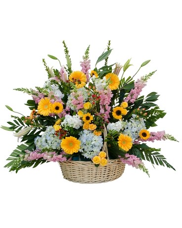 Sunny Meadow Flower Arrangement