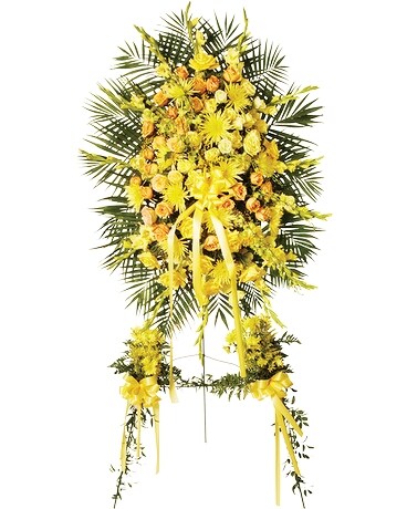 Golden Heirlooms Flower Arrangement