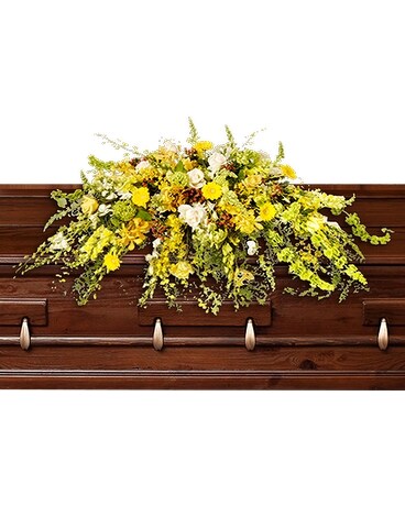 Golden Drops Flower Arrangement