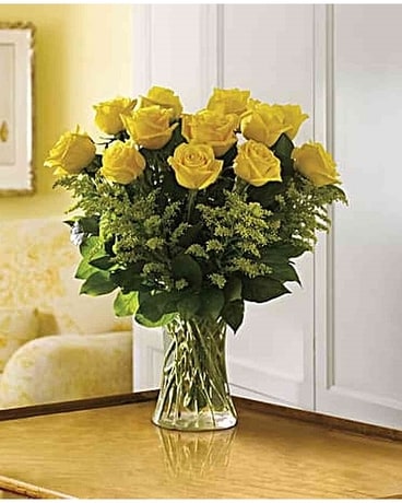 Dozen Yellow Roses