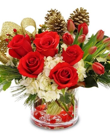Tis the Season Flower Arrangement