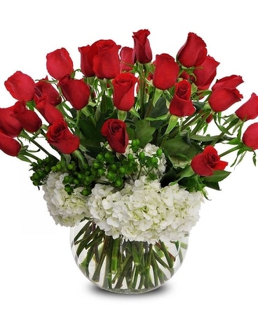 Luxe Roses Flower Arrangement