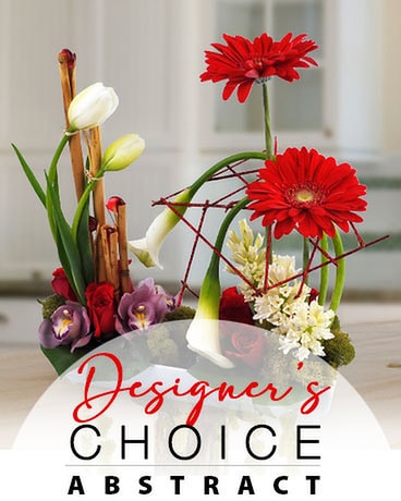 Designer's Choice Abstract Flower Arrangement