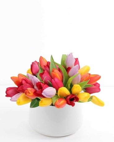 Amazing Tulips Flower Arrangement