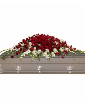 Garden of Grandeur Casket Spray