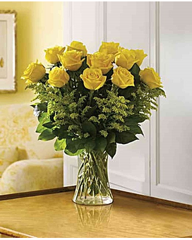 Dozen Yellow Roses