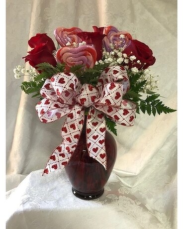 Dehn's Valentines Day Special Flower Arrangement