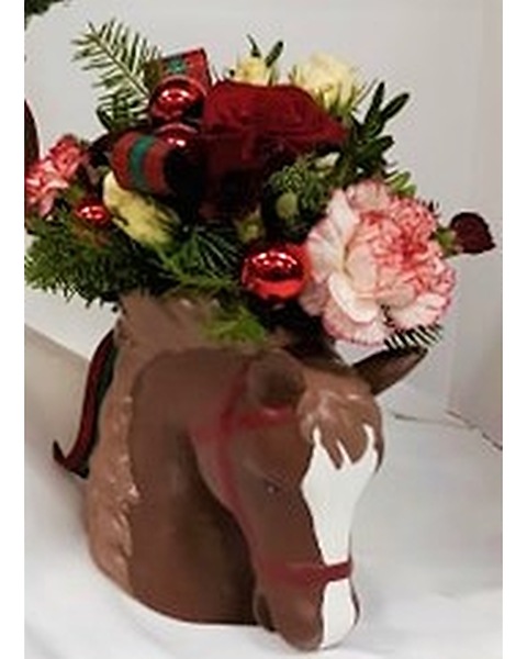 Holiday Horse in Ballston Spa NY - Dehn's Flowers & Gifts