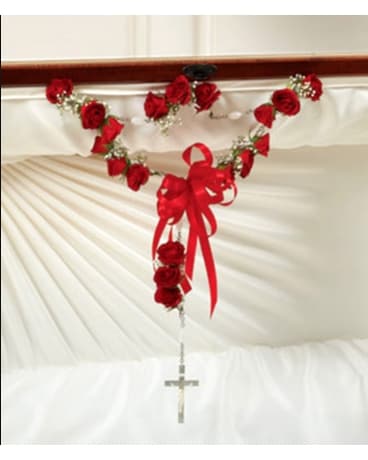 Rosary - 18 Bead Funeral Arrangement