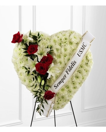 Heart of a Marine Sympathy Arrangement