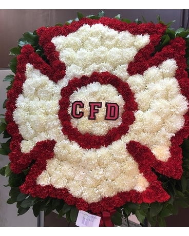 Maltese Cross Funeral Arrangement