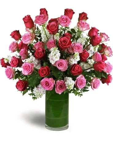 Opulent Roses™ Flower Arrangement