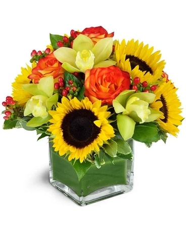 Sunrise Harvest Flower Arrangement