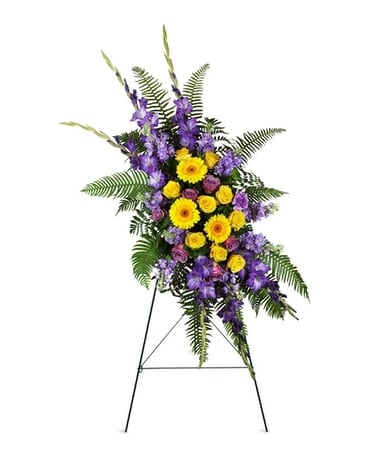 Heavenly Horizons Spray™ Funeral Casket Spray Flowers