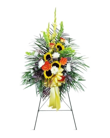 Wildflower Garden Tribute™ Funeral Arrangement