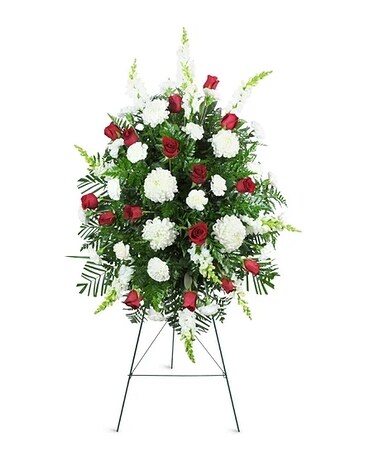 In Loving Memory Funeral Arrangement