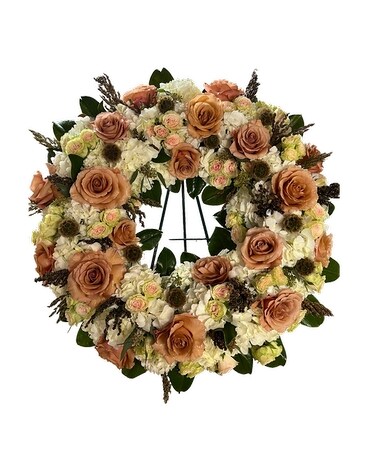 Circle spray Funeral Arrangement