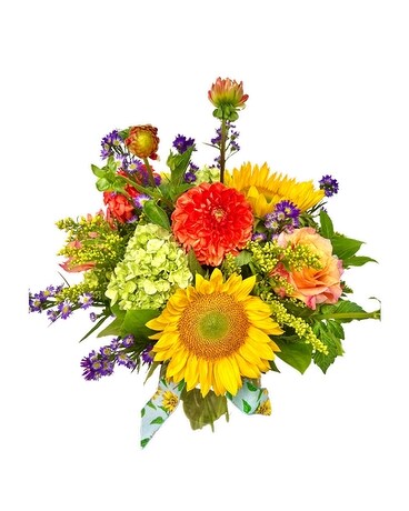 Fresh and Funky Flower Arrangement