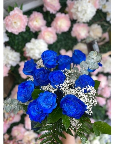 Blue Moon Flower Arrangement