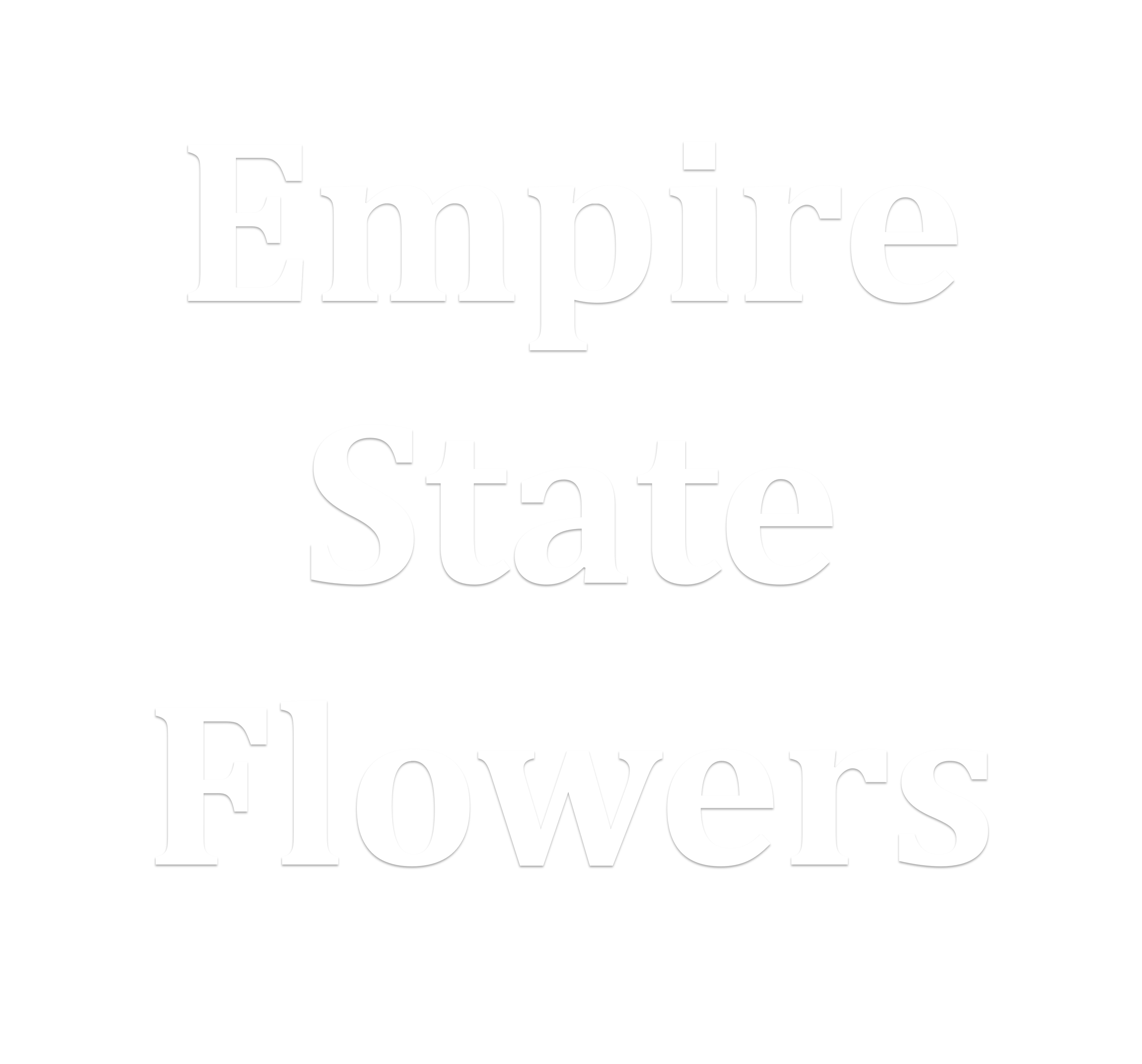 Empire State Flowers - WVFG - Logo