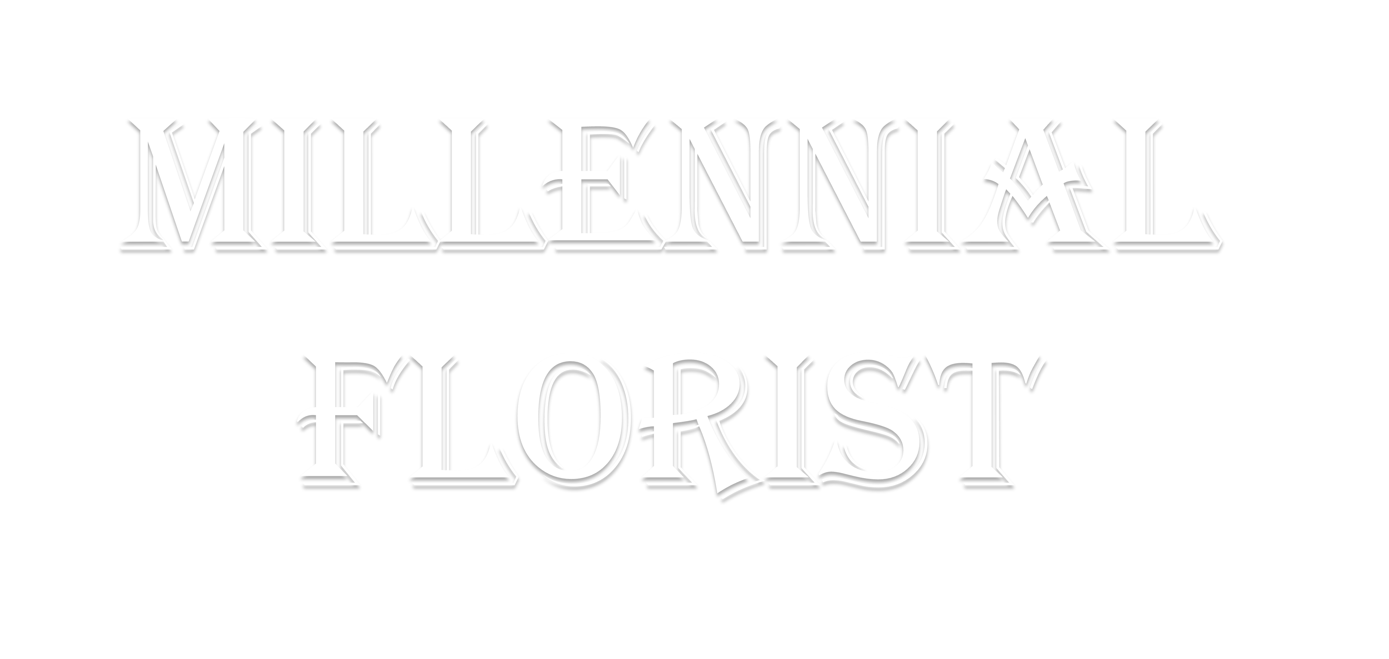 Millennial Florist - Logo