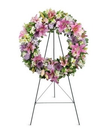 Encircled By Love Funeral Arrangement
