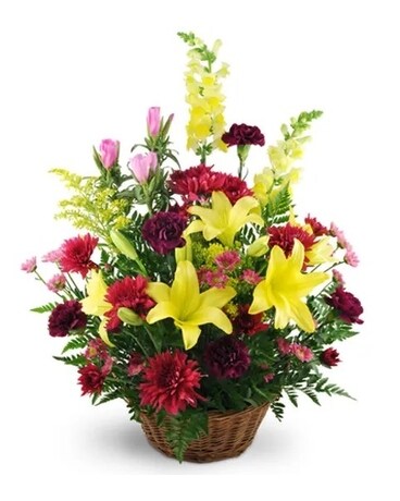 Running Wild Basket Arrangement