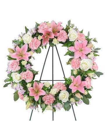 Encircled By Love Funeral Arrangement