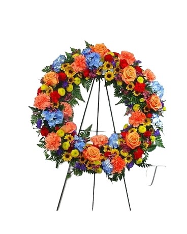 wreath Flower Arrangement