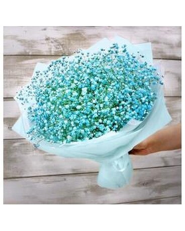 Turquoise Touch Flower Arrangement