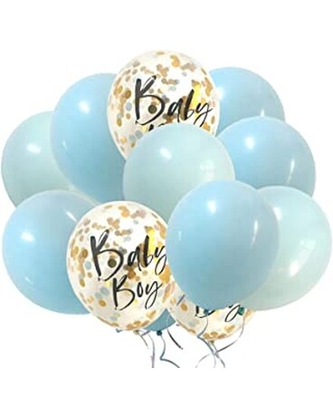 It's A Boy Mixed Balloon Set Balloon Bouquet