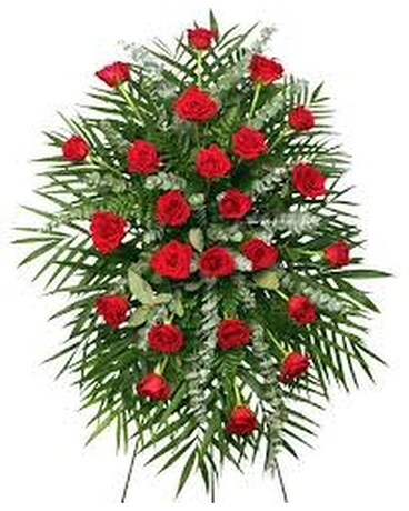 Eternal Affection Standing Spray Funeral Arrangement