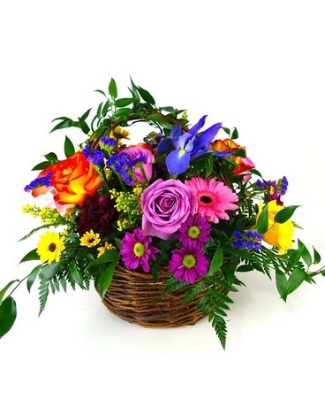 Farmers Market Basket Arrangement