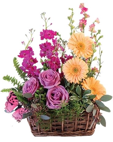 Country Garden Flower Arrangement