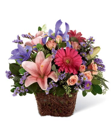 Wild Wonder Basket Arrangement