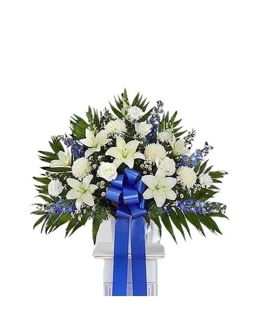 Sympathy Basket 0923 Funeral Arrangement