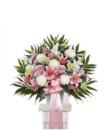 Sympathy Basket 0925 Funeral Arrangement