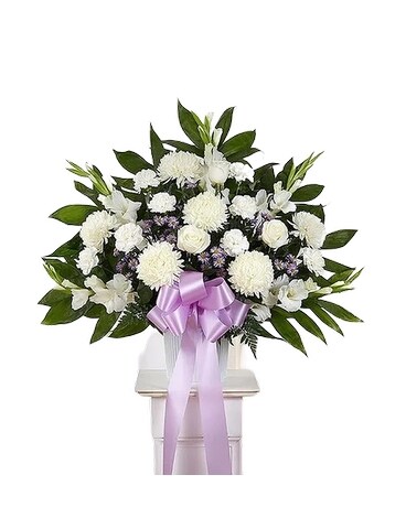 Sympathy Basket 0927 Funeral Arrangement