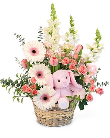 Tiny Pink Blessings Bouquet Flower Arrangement