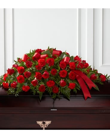 DEARLY DEPARTED™ CASKET SPRAY Flower Arrangement