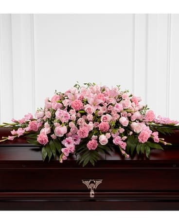 SWEETLY REST™ CASKET SPRAY Flower Arrangement