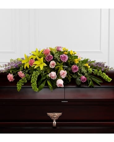 FOREVER BELOVED™ CASKET SPRAY Flower Arrangement